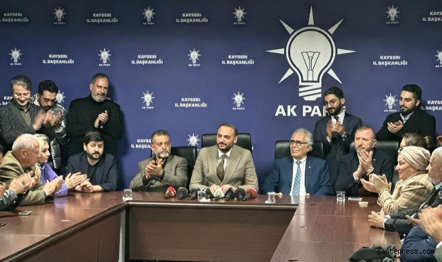 AK Parti Melikgazi İlçe Başkanı Ülke, Melikgazi başkanlığı için görevinden istifa etti!