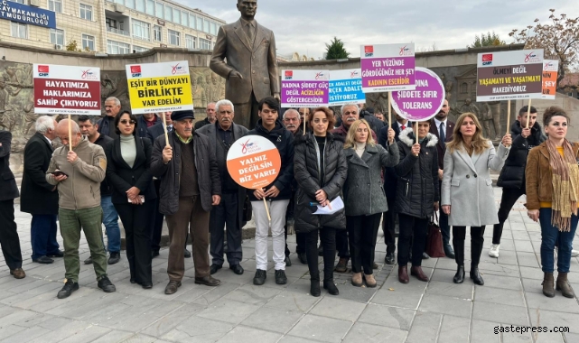 CHP’li Avcı: “Adında ‘adalet’ olan AK Parti Hükümeti’nin yönettiği ülkemizde her gün en az iki kadın katlediliyor”
