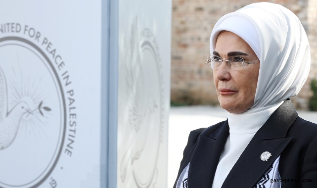 Emine Erdoğan: "Ateşkesin sağlanması, krizin durdurulması için neyi bekliyorsunuz"