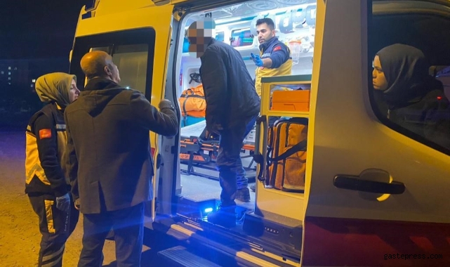 Eşini darp etti, polisten kaçarken kaza yaptı!