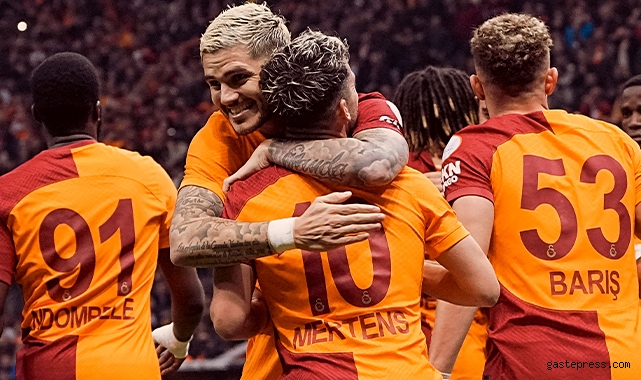 Galatasaray, Alanyaspor'u farklı mağlup etti!
