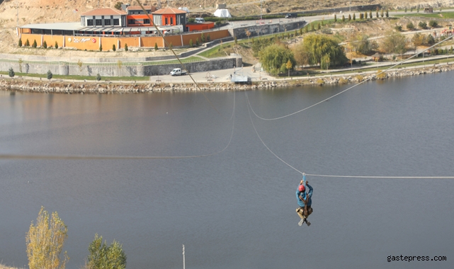 İncesu Zipline’de denemeler başladı!