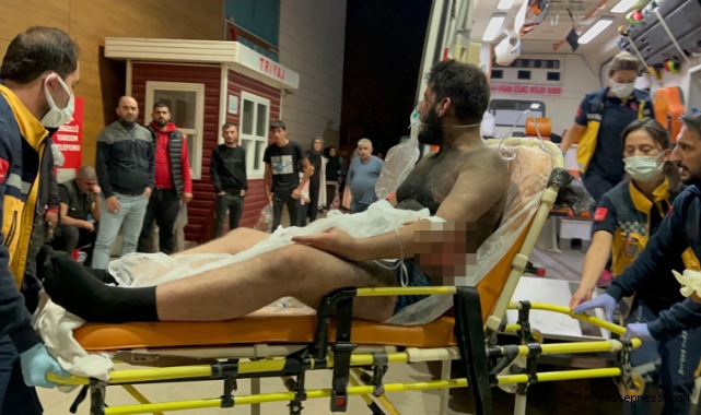 İnegöl OSB’de patlama: 2 işçi ağır yaralı!