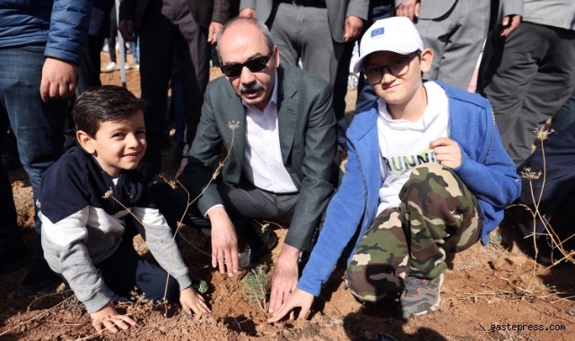 KTO Avrupa Birliği Hatıra Ormanına 10 bin fidan dikildi!