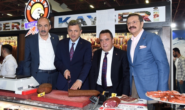 KTO, Kayseri’nin coğrafi işaretli ürünlerini Antalya YÖREX Fuarı’nda tanıttı!