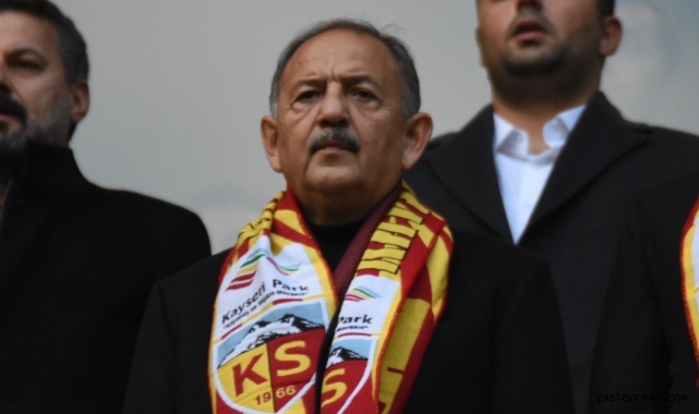Bakan Mehmet Özhaseki: "Yıllarca bu kulübe emek verdim"