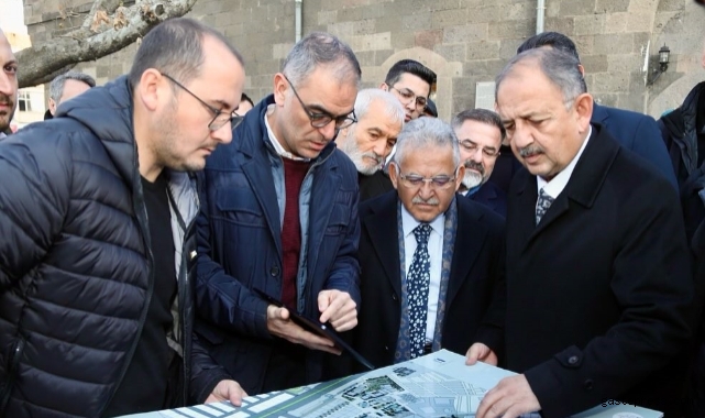 Bakan Özhaseki, Suriçi ve Cami Kebir Projelerini inceledi!
