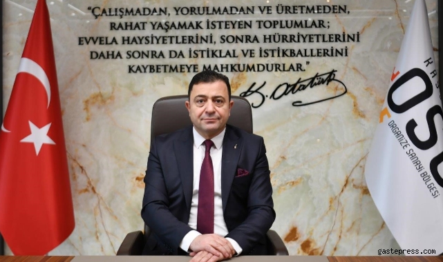 Başkan Yalçın’dan, OSB Yıldızları Listesinde Yer Alan Firmalara tebrik!