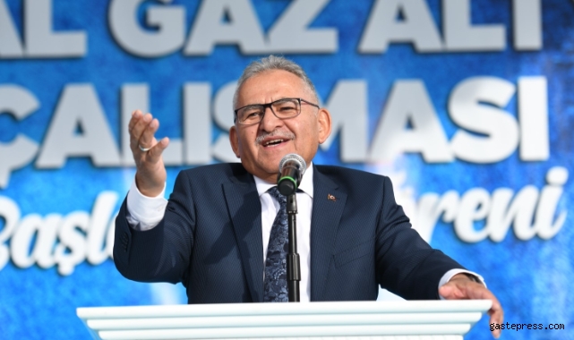 Büyükkılıç: "Felahiye ve Özvatan'da doğalgaz ateşini yakıyoruz"