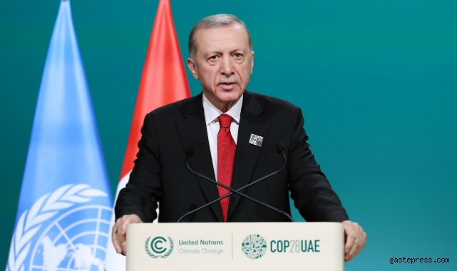 Cumhurbaşkanı Erdoğan: “2030 senesine kadar emisyon azaltım hedefimizi 2 katına çıkardık”
