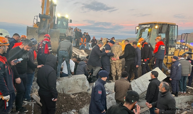 Diyarbakır’da kum ocağında göçük: 1 ölü, 1 yaralı!
