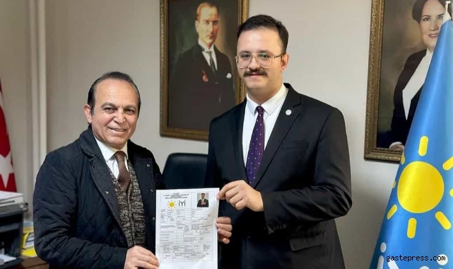 İYİ Partili Mert Çakmak, Melikgazi Belediyesi Meclis Üyeliği’ne aday adayı oldu!