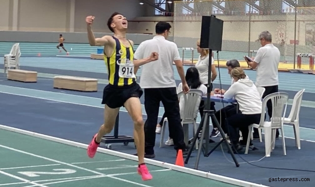 Kayserili sporcudan Türkiye rekoru!