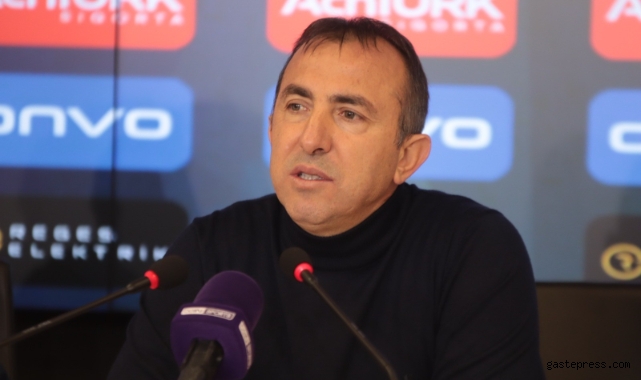 Recep Uçar: "Bu mücadelenin karşılığı en azından 1 puan olabilirdi"