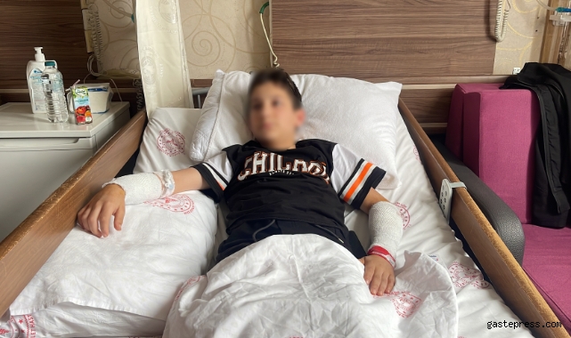 Sevdiği köpeğin saldırısına uğrayan 12 yaşındaki çocuk konuştu: “Köpekle oyun oynarken direkt kollarıma saldırdı”