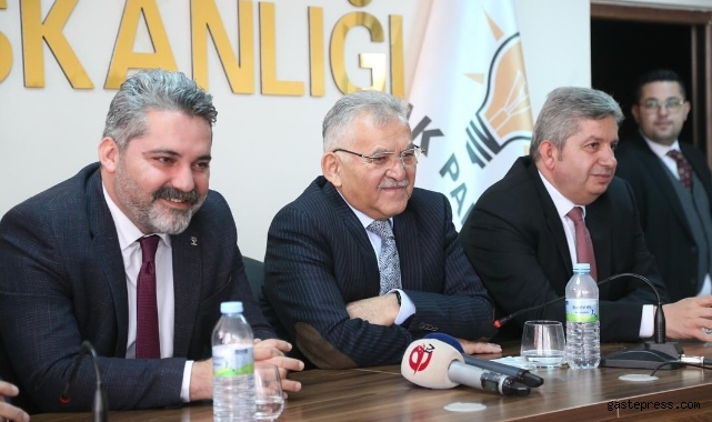 Başkan Büyükkılıç: "Yeni projelerimiz ile hiçbir talebi geri çevirmeden değerlendireceğiz"