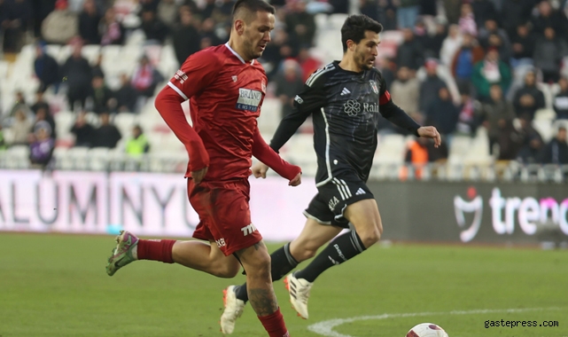 Beşiktaş Sivasspor deplasmanından çıkamadı!