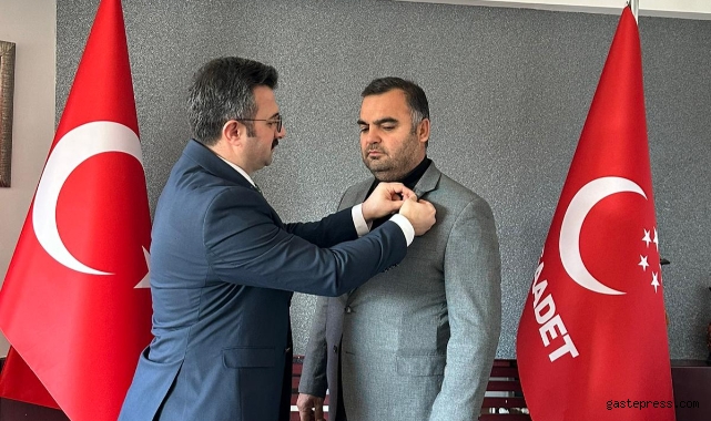 DEVA Partisi İlçe Başkanı SAADET Partisi'ne geçti!