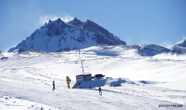 Erciyes Kayak Merkezi İngilizlerin dikkatini çekiyor!
