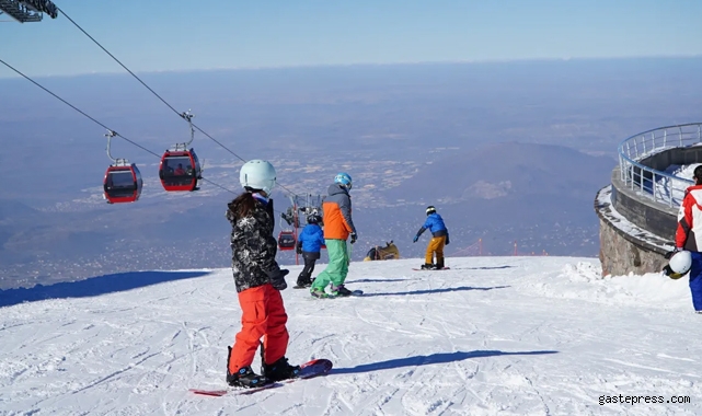Erciyes Kayak Merkezi İngilizlerin dikkatini çekiyor!