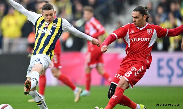 Fenerbahçe'ye kendi evinde Samsunspor çelmesi!