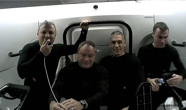 İlk Türk astronot Gezeravcı'nın uzaydaki ilk sözü 'İstikbal göklerdedir' oldu!