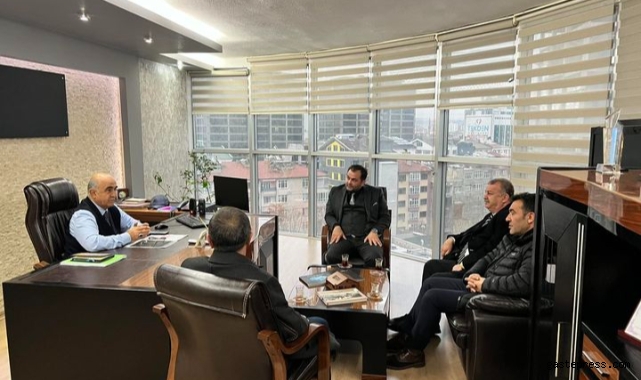 İYİ Parti Talas adayından eski başkana nezaket ziyareti!