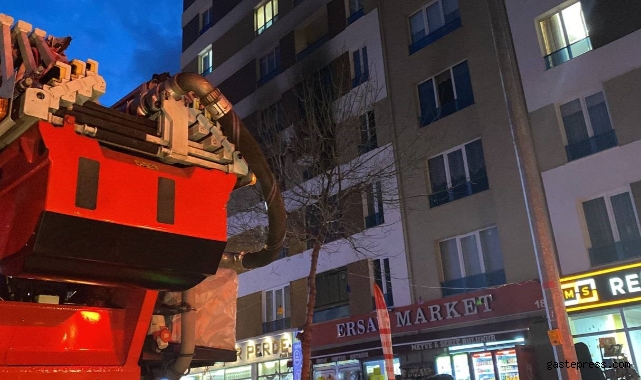 Kayseri’de ev yangını: 7 kişi dumandan etkilendi!