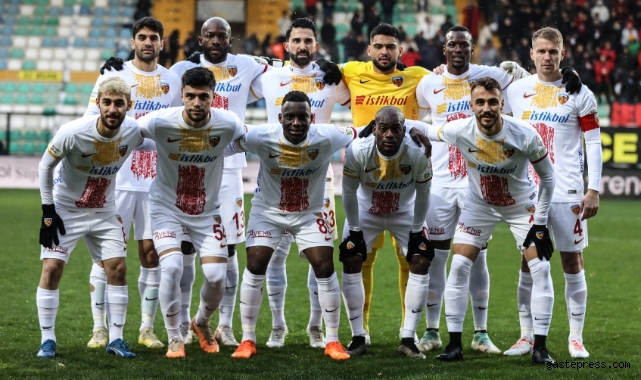 Kayserispor’un 3 haftalık maç programı belli oldu!