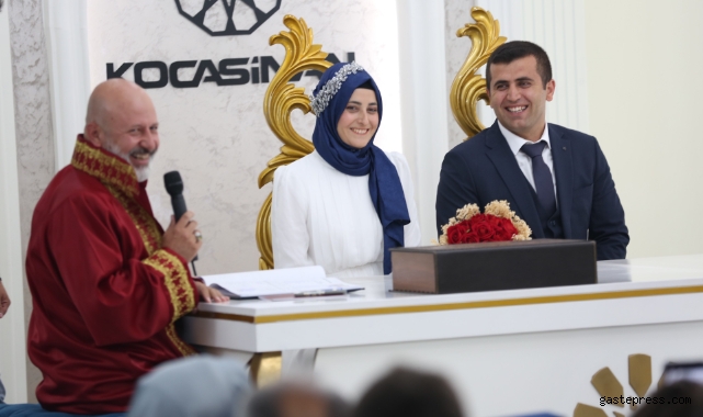 Kocasinan, 2023 yılında 2 bin 804 mutlu evliliğin temelini attı!
