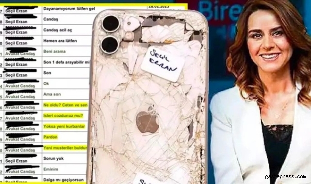 Seçil Erzan'ın kırılan telefonundan yeni mesajlar çıktı: Beni tehdit mi ediyorsun?