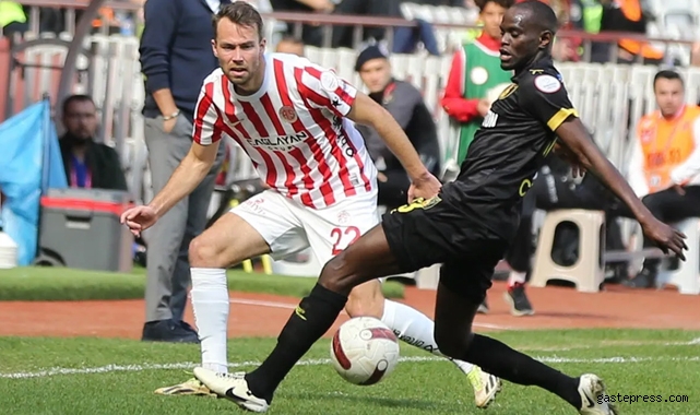 Antalyaspor- İstanbulspor maçı 90+9'da gelen golle berabere bitti!