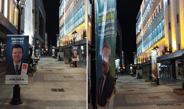 Arıkan’ın Pankartına Engelleme!