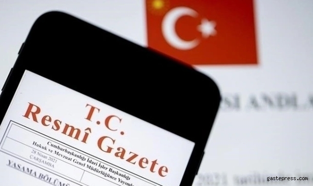 Atama kararları Resmi Gazete'de yayımlandı!