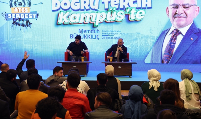 Başkan Büyükkılıç öğrencilerle buluştu!
