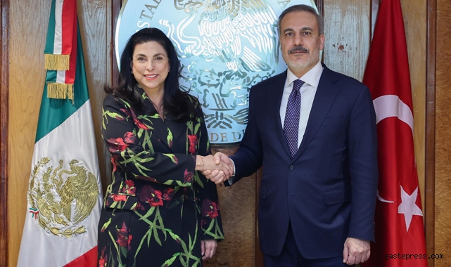 Dışişleri Bakanı Fidan, Meksika Temsilciler Meclisi Başkanı Marcela Guerra Castillo ile görüştü!