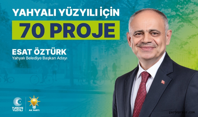 Esat Öztürk'ten büyük vizyon: 70 yeni proje ile ilçemize değer katmaya devam edeceğiz!