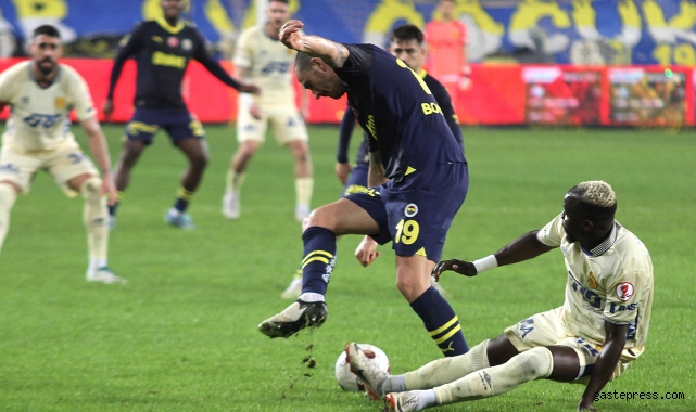 Fenerbahçe'den kupaya veda! Ankaragücü yarı finalde!
