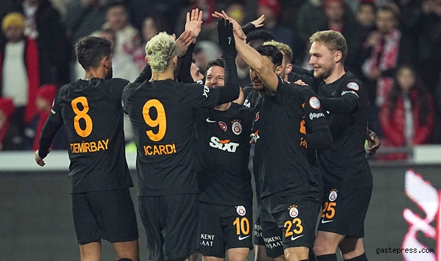 Galatasaray deplasmanda Samsunspor'u 2-0 mağlup etti!