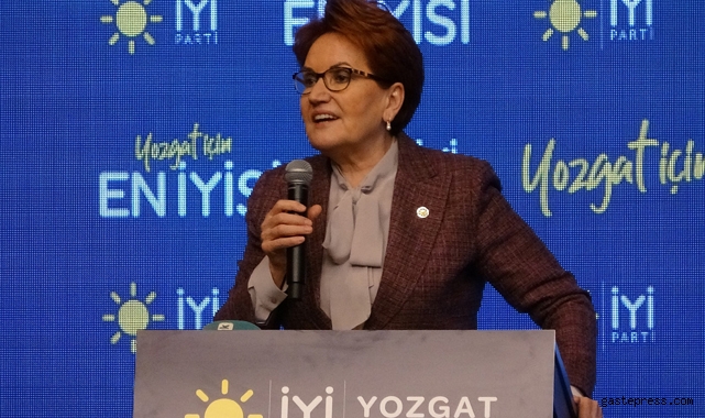 İYİ Parti Genel Başkanı Akşener: "En düşük emekli maaşı asgari ücret kadar olmalıdır"