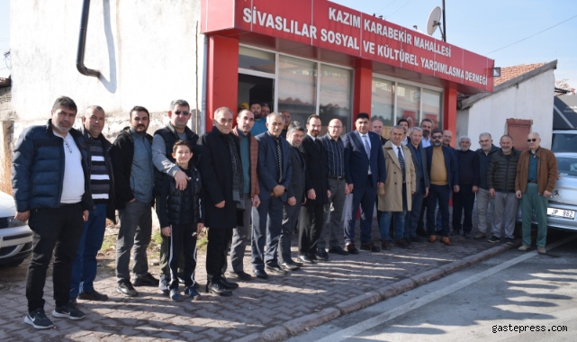 Kadir Türkmen Sivaslılar Derneği'nde projelerini anlattı!