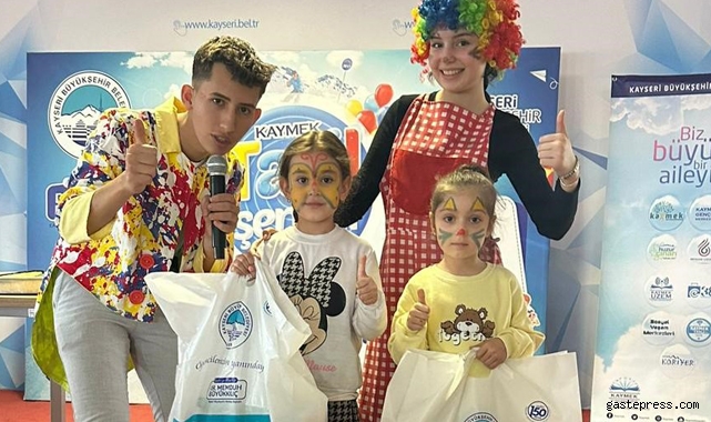 KAYMEK, ilçelerdeki tatil şenliğinde 2 bin 500 çocuğa ulaştı!