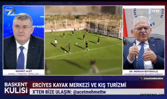Kayseri Büyükşehir Belediye Başkanı Büyükkılıç Başkent Kulisi'nde!