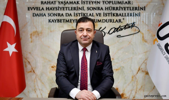Kayseri OSB Başkanı Yalçın’dan Miraç Kandili mesajı