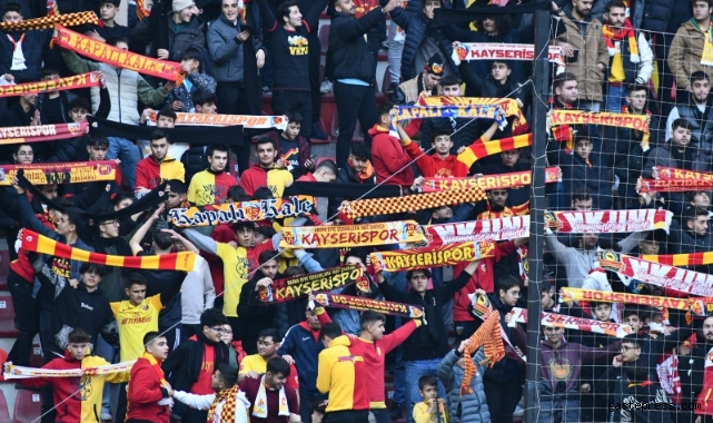 Kayserispor 92 bin taraftarın desteğini aldı!