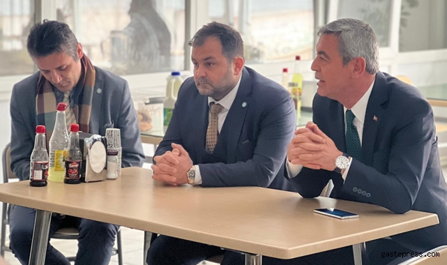 Kazım Yücel Sanayicilerle buluştu; "Sanayicinin Derdi Büyük Üretim Yok"