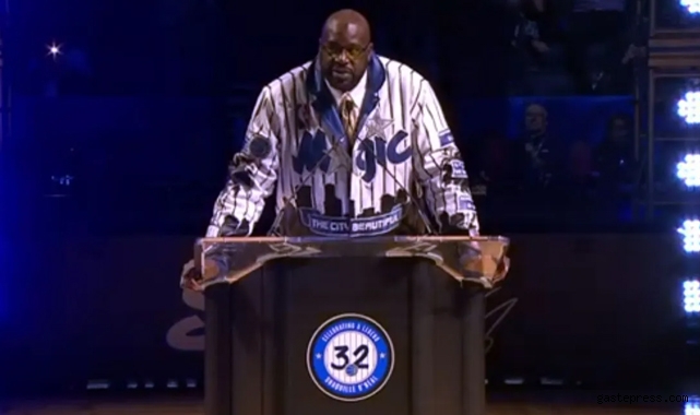 Orlando Magic, Shaquille O'Neal'ın formasını emekli etti!