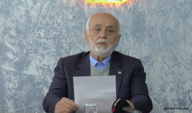  Ahmet Taş: “Filistin ve Gazze için Ramazan’ın hürmetine ateşkes sağlanması beklentimizdir”
