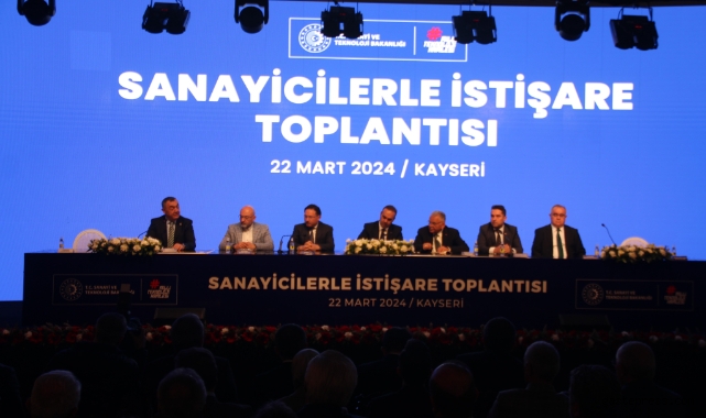 Bakan Kacır, Kayserili sanayicilerle bir araya geldi!
