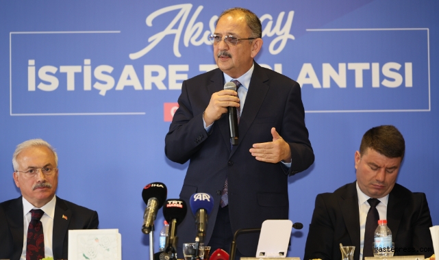 Bakan Özhaseki "Karşıdaki İttifak Tarumar Oldu"